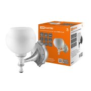 Светильник НББ 21-60-1323 УХЛ4 (белый под серебро, плафон полушар белый) TDM