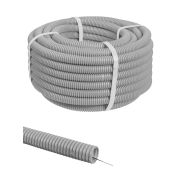 Труба гофрированная ПВХ d 20 с зондом (20 м) легкая TDM