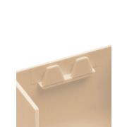 Заглушка кабельной трассы КМЗ 40х25 сосна (4 шт./комп.) TDM