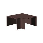 Поворот на 90 гр. КМП 40x25 бук (4 шт./комп.) TDM