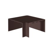 Поворот на 90 гр. КМП 100x60 бук (2 шт./комп.) TDM