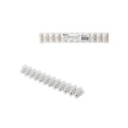 Зажим винтовой ЗВИ-30 полипропилен 1,5-10мм2 12пар 100°С белый (индивидуальная упаковка) TDM