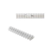 Зажим винтовой ЗВИ-80 полипропилен 6-25мм2 12пар 100°С белый (индивидуальная упаковка) TDM