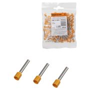 Наконечник-гильза Е4018 4,0мм2 с изолированным фланцем (100шт) TDM