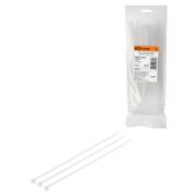 Хомут 7,6х350мм нейлон (белый) (100шт) TDM