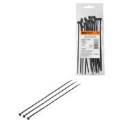 Хомут 2,5х80мм нейлон (черный) (25 штук) TDM