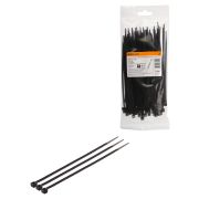 Хомут 3,6х150 мм морозостойкий (черный) (100 шт) TDM