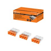 Строительно-монтажная клемма КБМ-2273-233 (2,5мм2) с пастой TDM