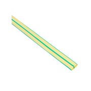 Термоусаживаемая трубка ТУТнг 8/4 желто-зеленая (100 м/ролл) TDM