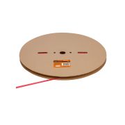 Термоусаживаемая трубка ТУТнг 8/4 красная (100 м/ролл) TDM