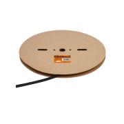 Термоусаживаемая трубка ТУТнг 12/6 черная (100 м/ролл) TDM