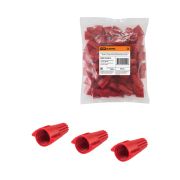 Соединительный изолирующий зажим СИЗ-Л-4 20 мм2 с лепестками красный (50 шт) TDM