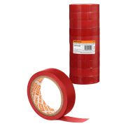 Изолента ПВХ 0,13*15мм Красная 10метров TDM