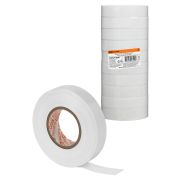 Изолента ПВХ профессиональная 0,18х19мм Белая 20м TDM