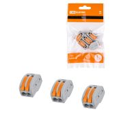 Соединительная клемма СК-412 (2,5мм2) (5 шт/упак) TDM