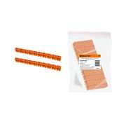 Маркер наборный - символ «3» оранжевый 1,5 мм2 (150 шт.) TDM