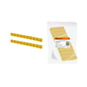 Маркер наборный - символ «L» желтый 1,5 мм2 (150 шт.) TDM