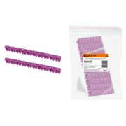 Маркер наборный - символ «7» фиолетовый 6 мм2 (100 шт.) TDM