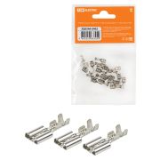 Клемма плоская гнездо РП-м 1,5-(4,8) плоский (мама) 1-1,5 мм² (20шт) TDM