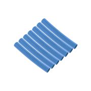 Набор трубок термоусаживаемых, не поддерживающих горение, клеевых, длиной 10 см ТТкНГ(3:1) «Моноцвет, синий 9,5/3,0 TDM»