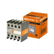 Приставка контактная ПКН-40 (доп. контакты 4з) TDM