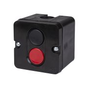 Пост кнопочный ПКЕ 722 У2, красная и черная кнопки, IP54 TDM