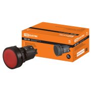 Кнопка SB7-EA45 с возвратом, 1НО+1НЗ, d22 мм, красная, IP40 TDM