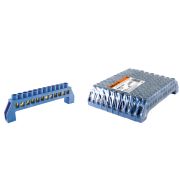 Шина «N» нулевая в изоляторе 8х12мм 12 групп TDM