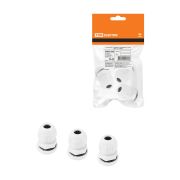 Сальник PG 9 диаметр проводника 5-8 мм IP54 в инд. упак. по 3 шт. TDM