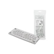 Кабельный ввод мембранный КВМ-35, ТЭП, RAL7035, IP66, 35 вводов TDM