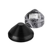 Кабельный ввод мембранный КВМП-1 (Пирамидка 100/89), резина, RAL9005, IP54 TDM