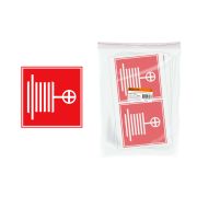 Знак 150х150мм «Пожарный кран» TDM