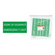 Знак «ЗАПАСНЫЙ ВЫХОД» 200х100мм (румынский язык) TDM