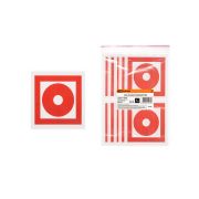 Знак 150х150мм «Кнопка включения средств пожарной автоматики» TDM