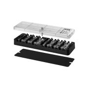 Коробка испытательная переходная ИКП (аналог ИК, ИКК, сталь) с прозр. крышкой TDM