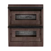 Бокс ЩРН-П-24 модулей навесной пластик IP41 «Эко» (бук) TDM