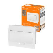 Бокс ЩРВ-П-12модулей с белой крышкой встраиваемый пластик IP40 TDM