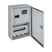 Корпус металлический ЩУ-3ф/1-0-12 IP66 (ЩУРН-3/12 IP66) с опломбировкой счётчика (542х347х180) TDM