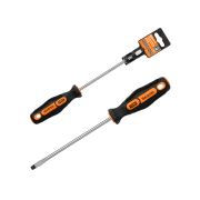 Отвертка шлицевая двухкомпонентная, CR-V тип SL6.5x150, серия «Алмаз» TDM