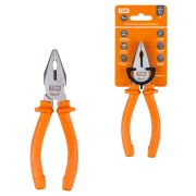 Пассатижи (плоскогубцы), с пластиковыми рукоятками, углеродистая сталь, 160 мм, серия «Гранит» TDM