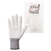 Перчатки полиамидные «Контакт-Сенс», полиуретановое покрытие, 10, 15 кл., 32-34 г, 1 пара, TDM