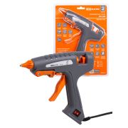 Клеевой пистолет КП-100, 11,3 мм, подставка, выключатель, шнур 1,5 м, 100 Вт, Т=220 С «Алмаз» TDM