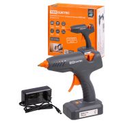 Клеевой пистолет аккумуляторный КПА-60, 11,3 мм, 12В, 2,2 А*ч Li-Ion, 60 Вт, Т=220 С «Алмаз» TDM