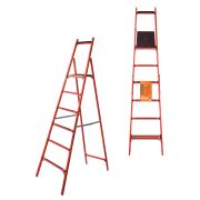 Стремянка диэлектрическая СД-2.0, 6 ступеней, высота площадки 2 м, до 50 кВ, «ЭкспертЭлектрик» TDM