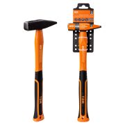 Молоток слесарный, 400 гр, кованый, с усилен. прорезиненной фиберглассовой рукояткой  «Алмаз» TDM