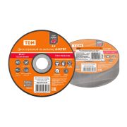 Диск отрезной по металлу, 125х1,0х22,2, тип 41, A46TBF, серия «Рубин», TDM