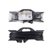 Удлинитель-шнур на рамке силовой народный ПВС 2200 Вт б/з, 30м, штепс. гнездо У-12007