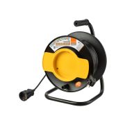 Удлинитель на катушке силовой народный с 1 выносной роз. ПВС 2200 Вт с/з, 40м УС1-12101