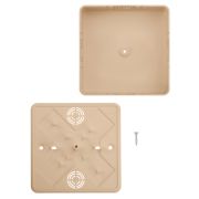 Коробка распаячная КР 100х100х29 ОП сосна IP40, инд. штрихкод TDM