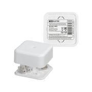 Коробка распаячная КР 50х50х20 ОП белая, IP40, с клем. колодкой, инд. штрихкод TDM